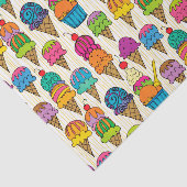 Eiscreme Seidenpapier (Ausschnitt)