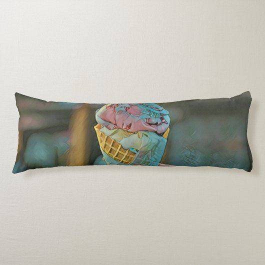 Eiscreme Seitenschläferkissen (Vorderseite)