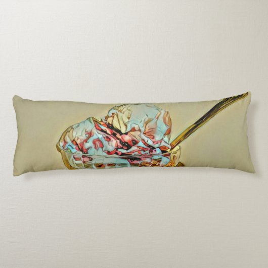 Eiscreme Seitenschläferkissen (Rückseite)