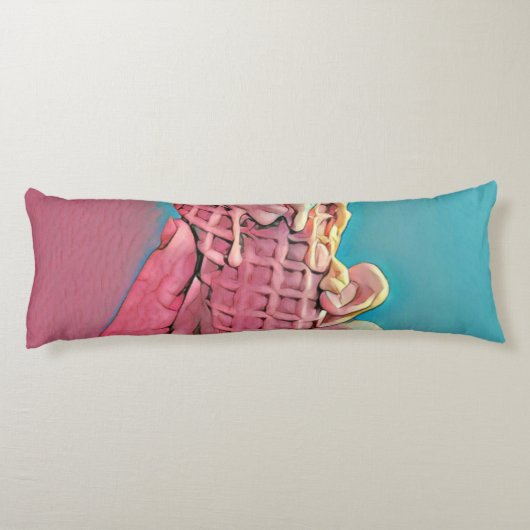 Eiscreme Seitenschläferkissen (Rückseite)