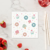 Eiscreme Serviette (Beispiel)