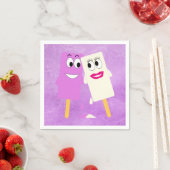 Eiscreme Serviette (Beispiel)