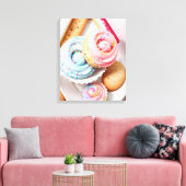 Eiscreme Seven Leinwanddruck (Insitu (Wohnzimmer))