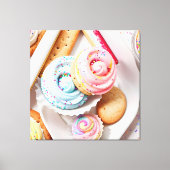 Eiscreme Seven Leinwanddruck (Vorderseite)