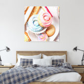 Eiscreme Seven Leinwanddruck (Insitu (Schlafzimmer))