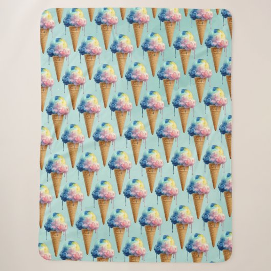 Eiscreme Sherpadecke (Vorderseite)