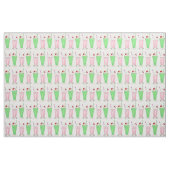 Eiscreme Shoppe Pink Green Shake Milkshake Print Stoff (Fat Quarter (45,7 x 55,9 cm))