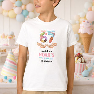 Eiscreme “Six Seven” 7. Geburtstagsfeier für Kinde T-Shirt