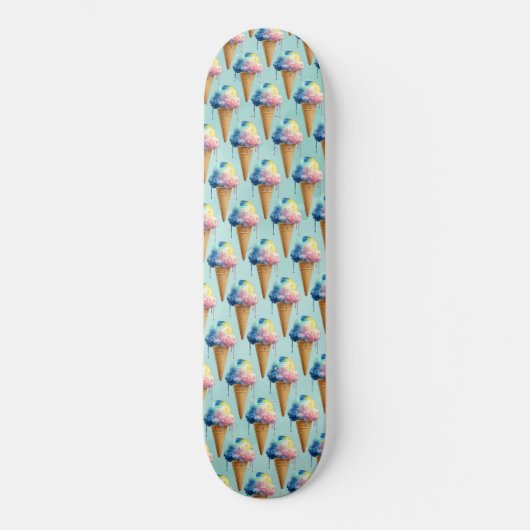 Eiscreme Skateboard (Vorderseite)