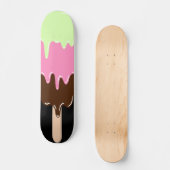 Eiscreme Skateboard (Vorderseite)
