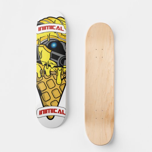 Eiscreme Skateboard (Vorderseite)