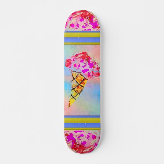 Eiscreme-Skateboard Skateboard (Vorne)