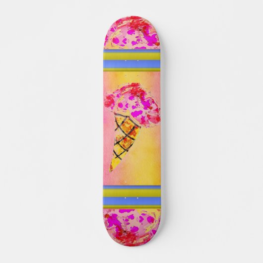 Eiscreme-Skateboard Skateboard (Vorne)