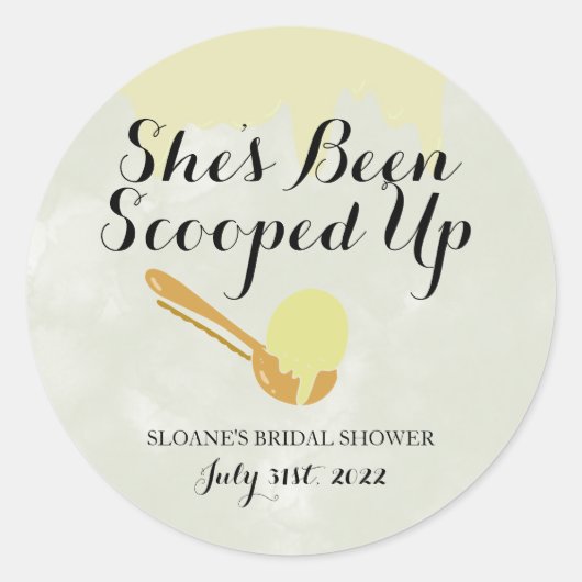 Eiscreme Social Pistachio MultiUse Aufkleber (Vorderseite)