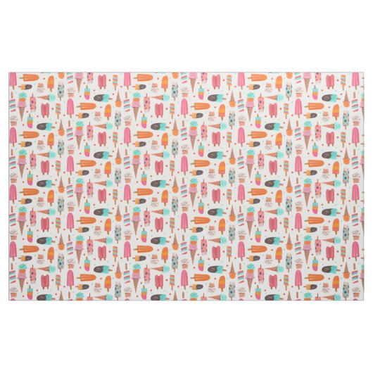 Eiscreme | Sommer | Stoff (Yard (91,4 cm))