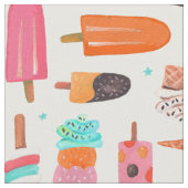 Eiscreme | Sommer | Stoff (Nahaufnahme)