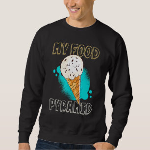Eiscreme Sommer Sweatshirt