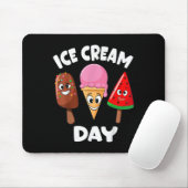 Eiscreme Sommerlicher Party Eiscreme Maker Kinder  Mousepad (Mit Mouse)