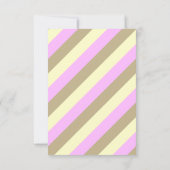 Eiscreme Sonntag mit Sprinkles Pink Baby Sprinkle Einladung (Rückseite)