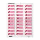 Eiscreme Soziales Party Rosa Waffelkone (Vorne)