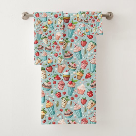 Eiscreme Spaß Badhandtuch Set (Insitu)