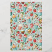 Eiscreme Spaß Briefpapier (Vorderseite)