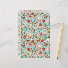 Eiscreme Spaß Briefpapier