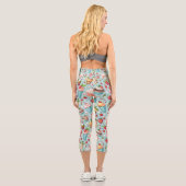 Eiscreme Spaß Capri Leggings (Rückseite)