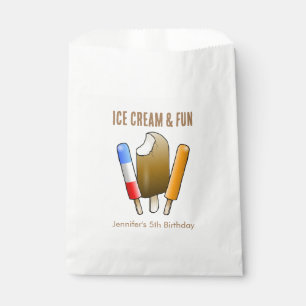 Eiscreme & Spaß-Eis Geschenktütchen