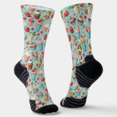 Eiscreme Spaß Socken (Gewinkelt)