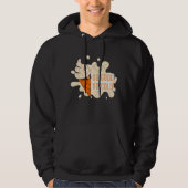 Eiscreme-Spaß-Sommer-Design Hoodie (Vorderseite)