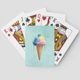 Eiscreme Spielkarten