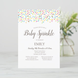 Eiscreme Sprinkle Einladung