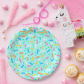 Eiscreme-Sprinkle Pappteller (Party)
