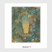 Eiscreme-Sprinklen Aufkleber (Blatt)