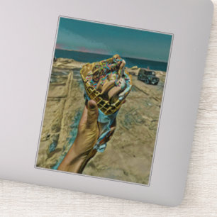 Eiscreme-Sprinklen Aufkleber