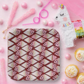 Eiscreme-Sprinklen Berry Paper Plate Pappteller (Party)