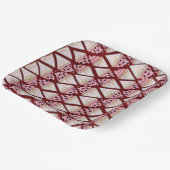 Eiscreme-Sprinklen Berry Paper Plate Pappteller (Gewinkelt)