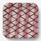 Eiscreme-Sprinklen Berry Paper Plate Pappteller (Vorderseite)