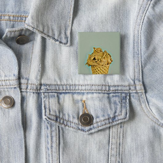 Eiscreme-Sprinklen Button (Beispiel)
