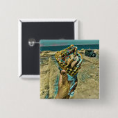 Eiscreme-Sprinklen Button (Vorne & Hinten)