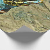 Eiscreme-Sprinklen Geschenkpapier (Ecke)