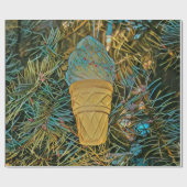 Eiscreme-Sprinklen Geschenkpapier (Flach)