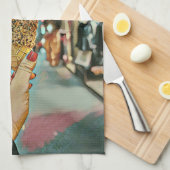 Eiscreme-Sprinklen Geschirrtuch (Viertel Falte)