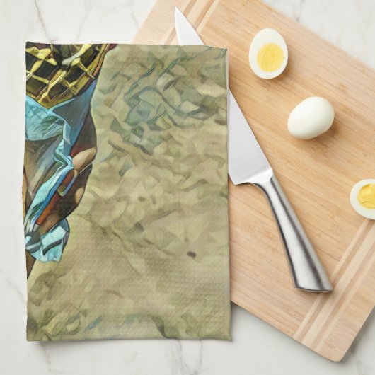 Eiscreme-Sprinklen Geschirrtuch (Viertel Falte)