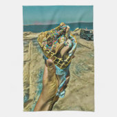 Eiscreme-Sprinklen Geschirrtuch (Vertikal)