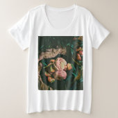 Eiscreme-Sprinklen Große Größe T-Shirt (Design vorne)