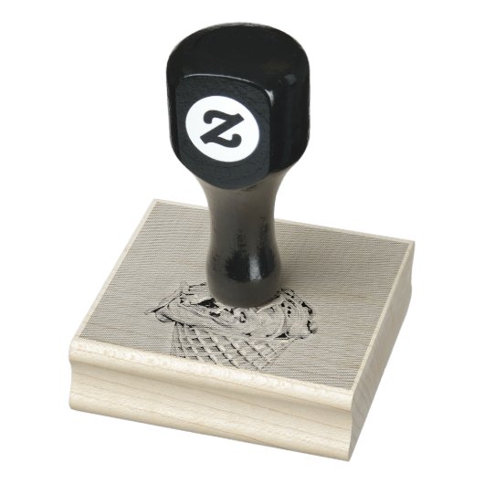 Eiscreme-Sprinklen Gummistempel (Stempel)