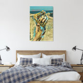 Eiscreme-Sprinklen Leinwanddruck (Insitu (Schlafzimmer))