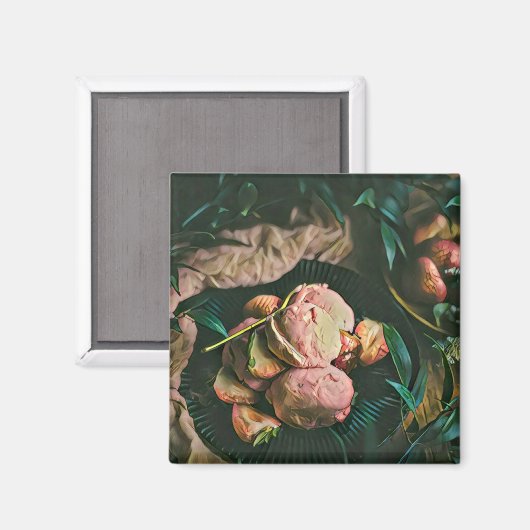 Eiscreme-Sprinklen Magnet (Vorderseite/Rückseite)